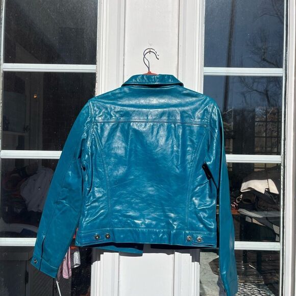 GAP Leather Jacket NWT - Picture 7 of 10